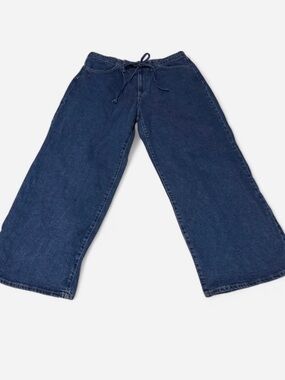 Sam Edelman Wide leg Bootcut Jeans - Dark Blue